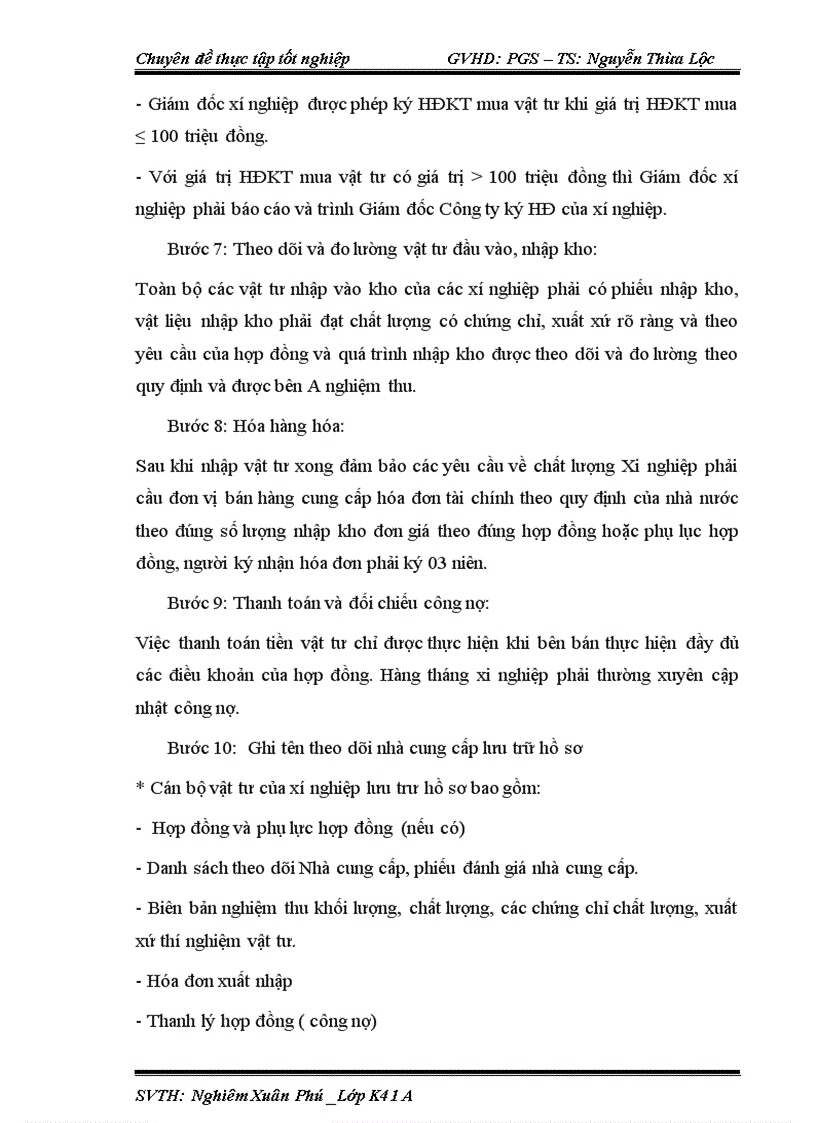 image for page Bảo đảm vật tư cho sản xuất tại công ty cổ phần xây dựng công nghiệp