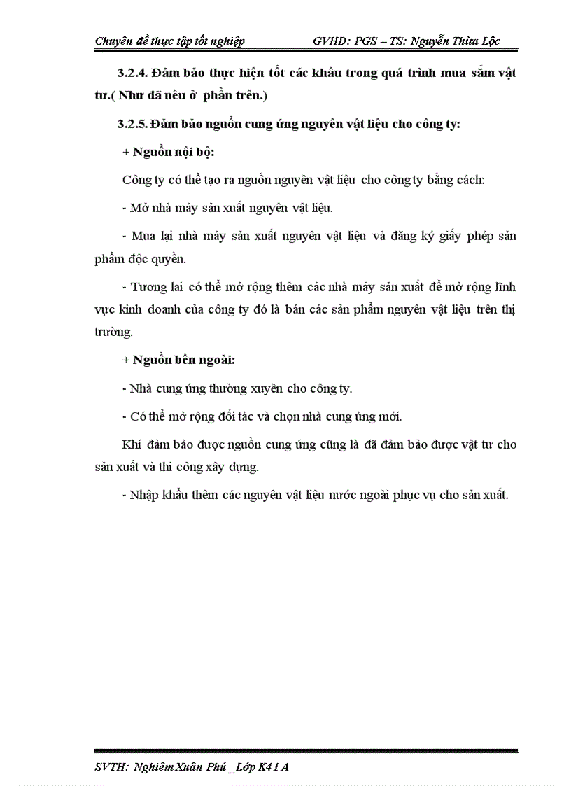 image for page Bảo đảm vật tư cho sản xuất tại công ty cổ phần xây dựng công nghiệp