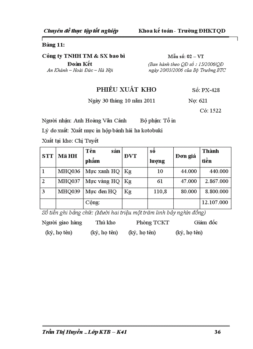 image for page Hoàn thiện công tác kế toán nguyên vật liệu tại Công ty TNHH thương mại sản xuất bao bì Đoàn Kết