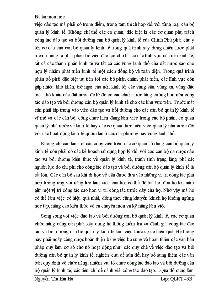 image for page Nâng cao chất lượng đào tạo và bồi dưỡng cán bộ quản lý kinh tế ở nước ta hiện nay
