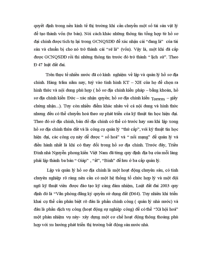 image for page Cơ sở khoa học của việc cấp GCNQSDĐ ở cho hộ gia đình cá nhân đang sử dụng đất 1