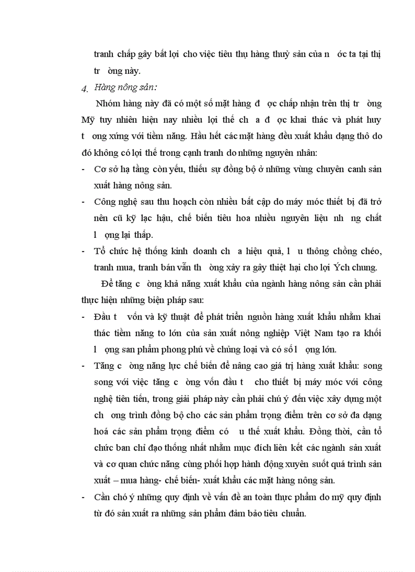 image for page Xuất khẩu hàng hoá của Việt Nam vào thị trừờng Hoa Kỳ Những vấn đề đặt ra và giải pháp phát triển