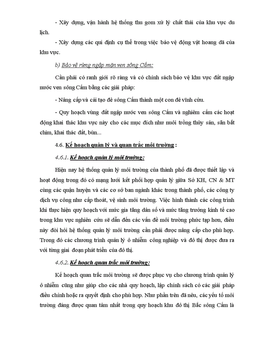 image for page Nội dung quy hoạch chi tiết khu đô thị bắc sông Cấm