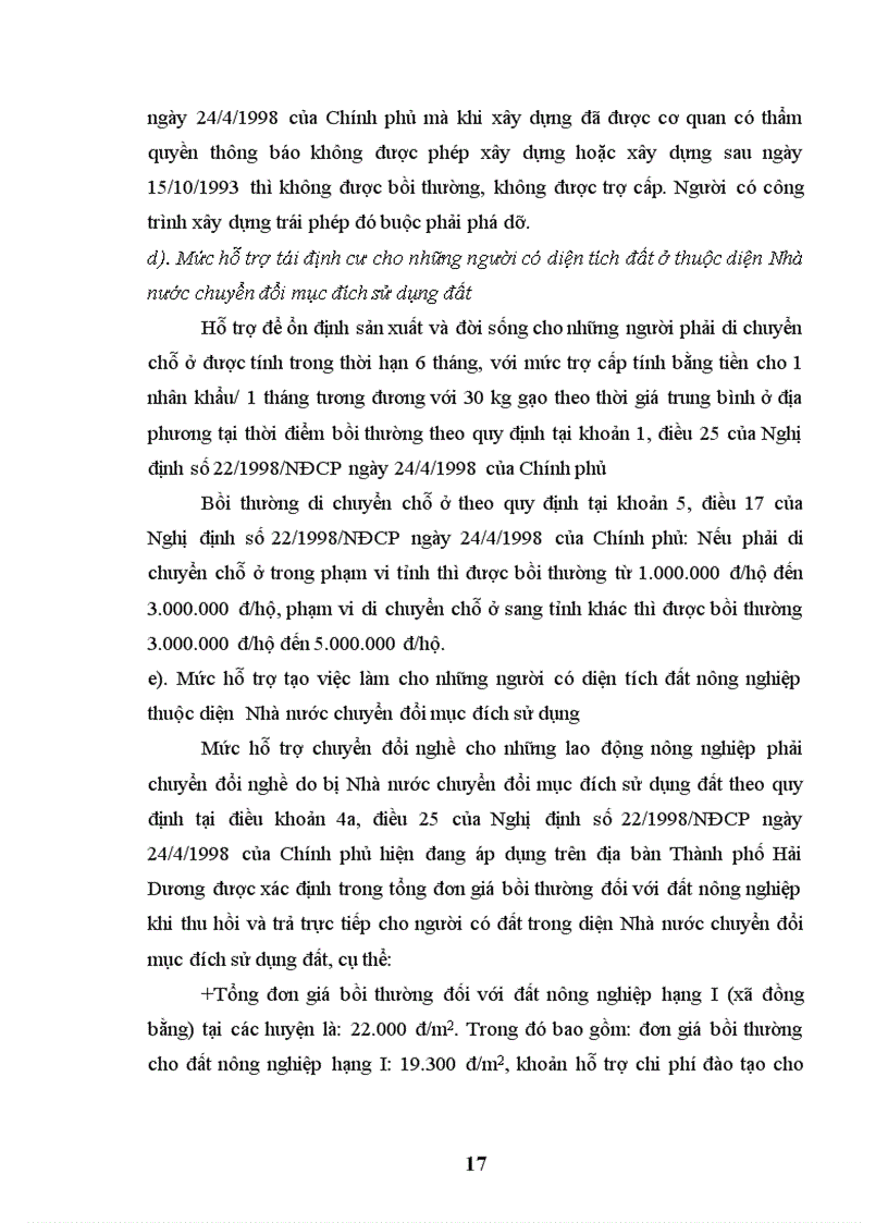 image for page Thực trạng và nhưng giải pháp cho công tác quy hoạch sử dụng đất trên địa bàn thành phố Hải Dương 1