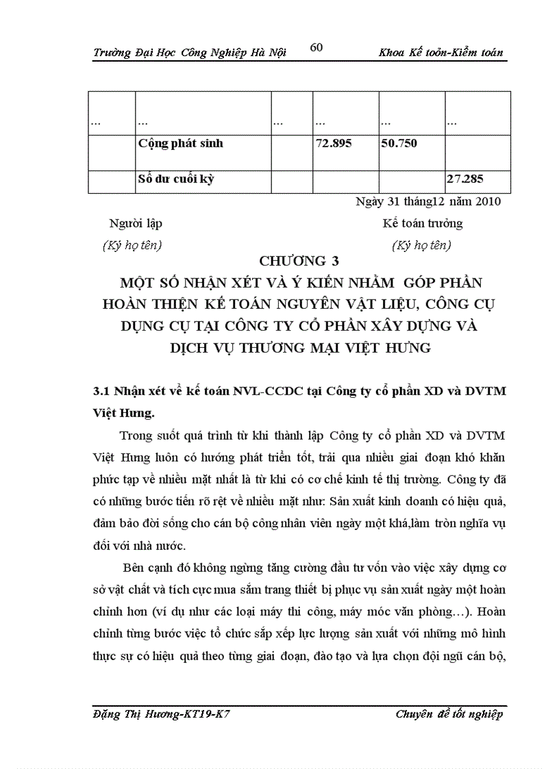 image for page Hoàn thiện kế toán nguyên vật liệu công cụ dụng cụ tại Công ty cổ phần xây dựng và dịch vụ thương mại Việt Hưng