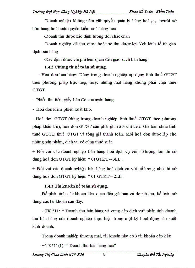 image for page Kế toán bán hàng và xác định kết quả tại Công Ty Cổ Phần Dịch Vụ Thương Mại Công Nghệ T S T