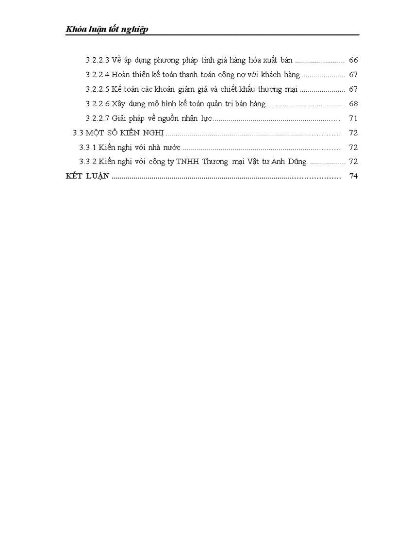 image for page Hoàn thiện công tác kế toán bán hàng và xác định kết quả kinh doanh tại Công ty TNHH Thương mại Vật tư Anh Dũng