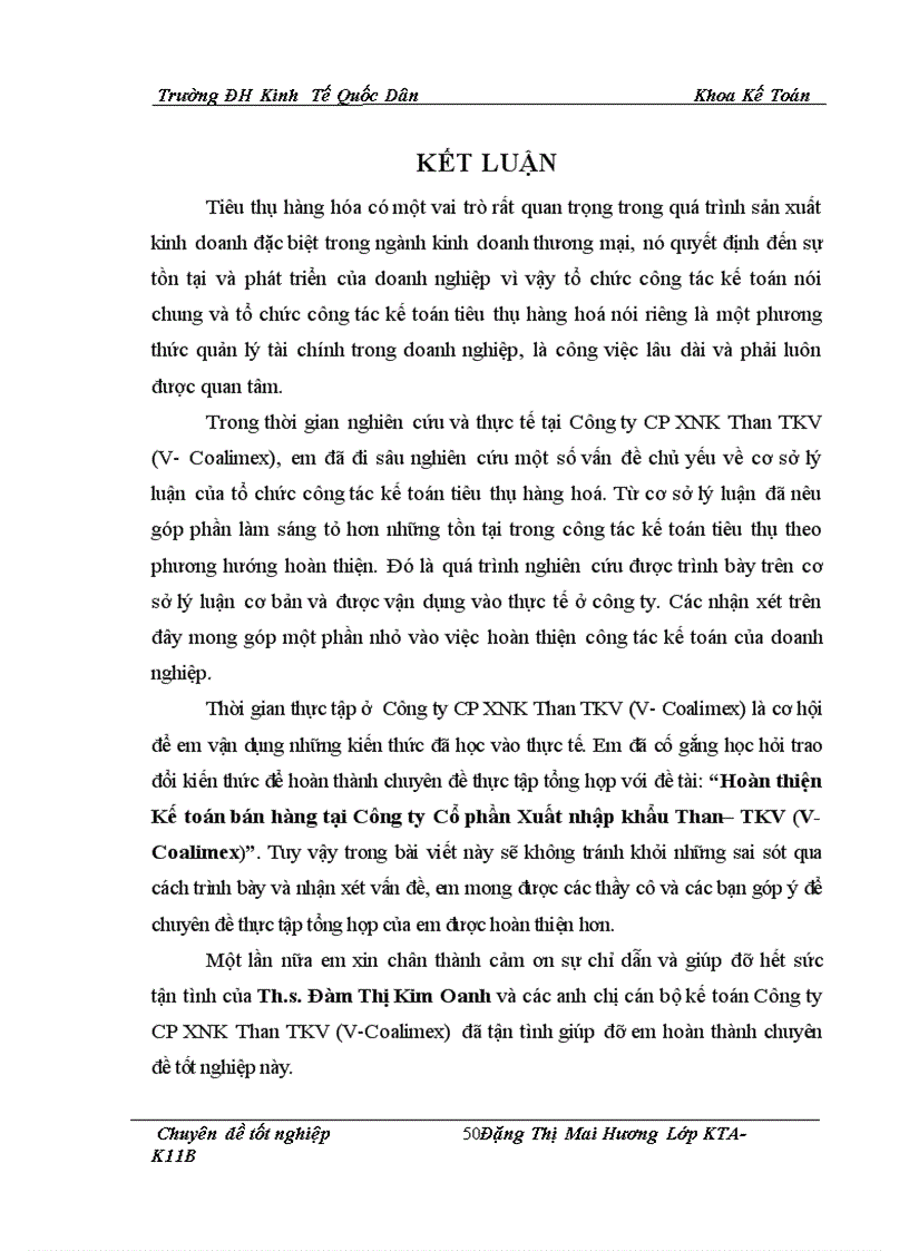 image for page Hoàn thiện Kế toán bán hàng tại Công ty Cổ phần Xuất nhập khẩu Than TKV V Coalimex