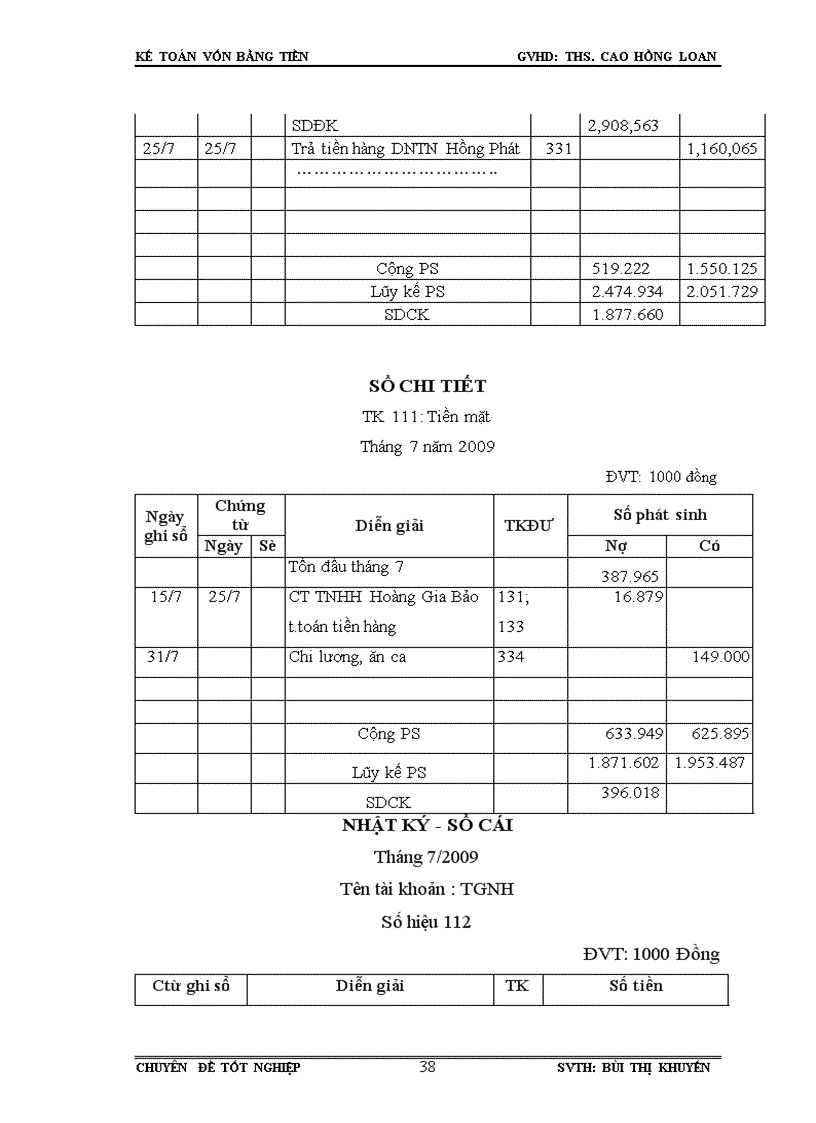 image for page Kế toán vốn bằng tiền