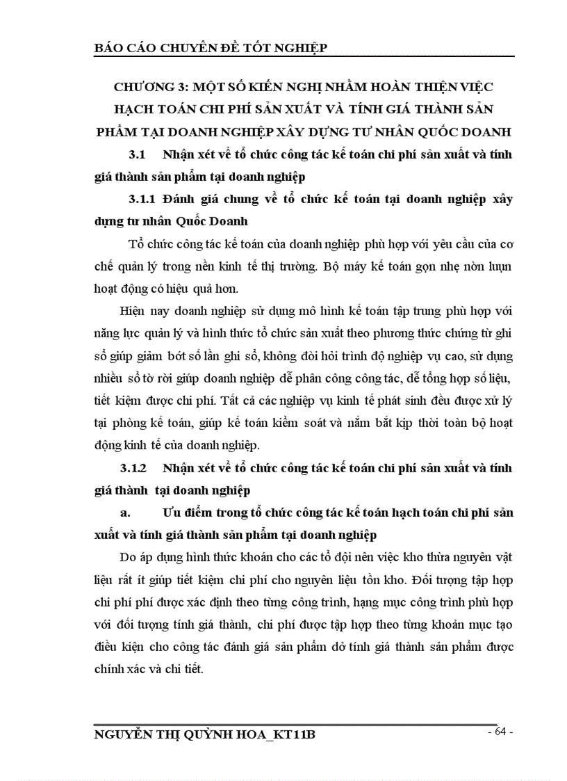 image for page Kế toán tập hợp chi phí và tính giá thành sản phẩm sản xuất tại doanh nghiệp xây dựng tư nhân Quốc Doanh
