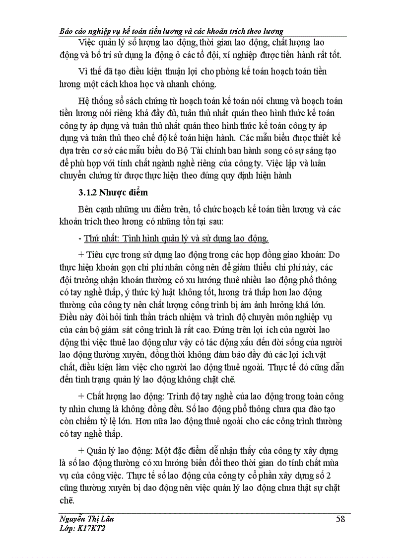 image for page Hoàn thiện kế toán tiền lương và các khoản trích theo lương tại Công ty cổ phần xây dựng số 2 Hà Nội