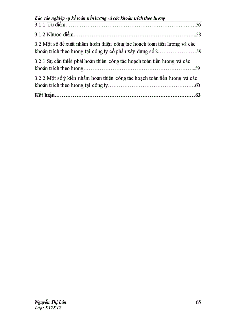 image for page Hoàn thiện kế toán tiền lương và các khoản trích theo lương tại Công ty cổ phần xây dựng số 2 Hà Nội