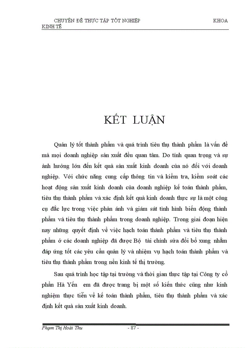 image for page Kế toán thành phẩm tiêu thụ thành phẩm và xác định kết quả kinh doanh