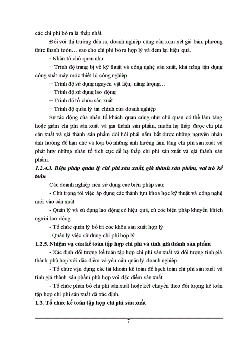 image for page Kế toán tập hợp chi phí và tính giá thành sản phẩm xây lắp tại công ty Cổ phần Đầu tư và Xây dựng công trình Tây Đô