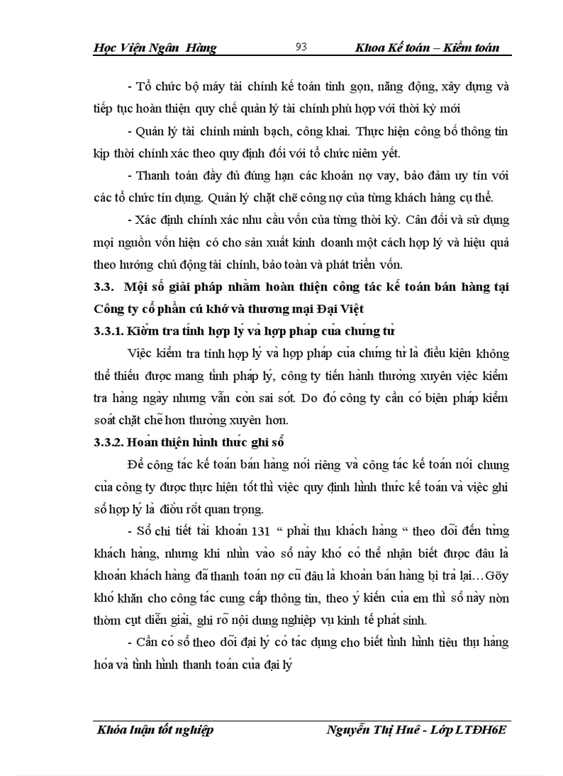 image for page Hoàn thiện công tác kế toán bán hàng và xác định kết quả bán hàng tại Công ty cổ phần cơ khí và thương mại Đại Việ