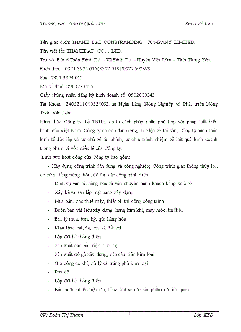 image for page Hoàn thiện kế toán chi phí sản xuất và tính giá thành sản phẩm xây lắp tại Công ty TNHH Xây dựng Vận tải Và Thương mại Thành Đạt