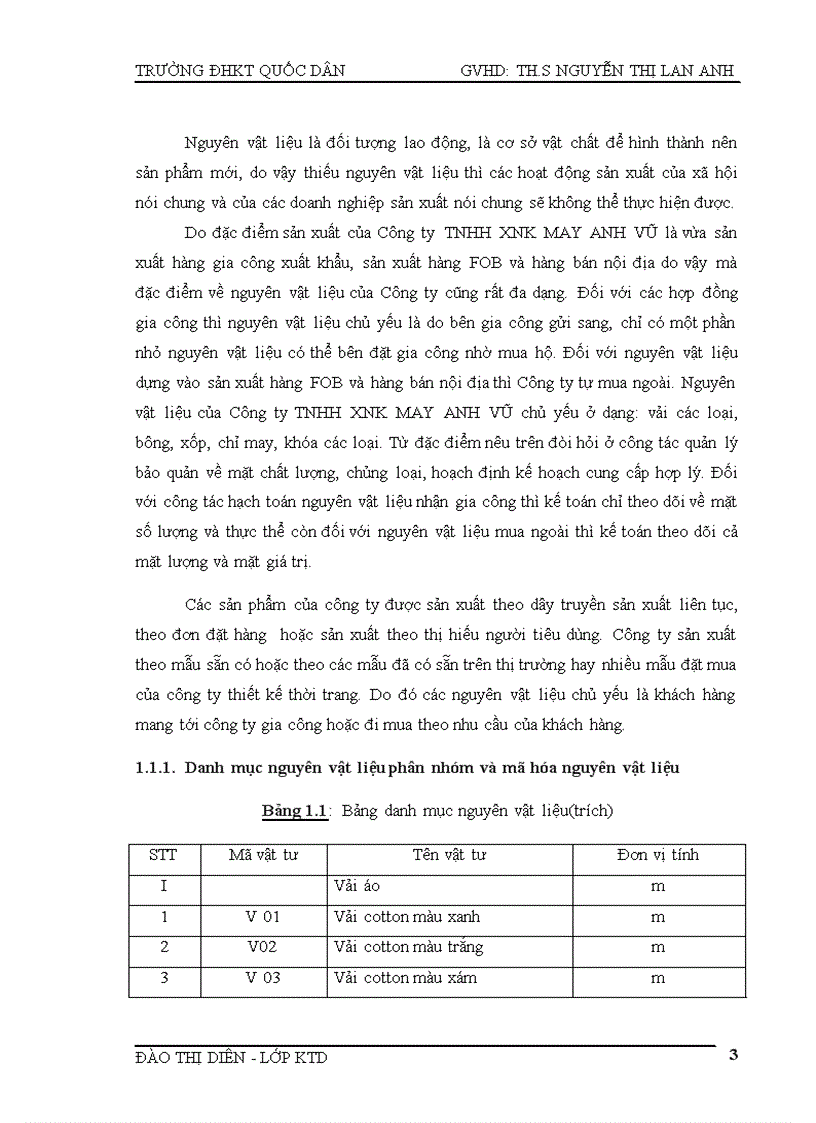 image for page Hoàn thiện kế toán nguyên vật liệu tại công ty TNHH XNK MAY ANH VŨ