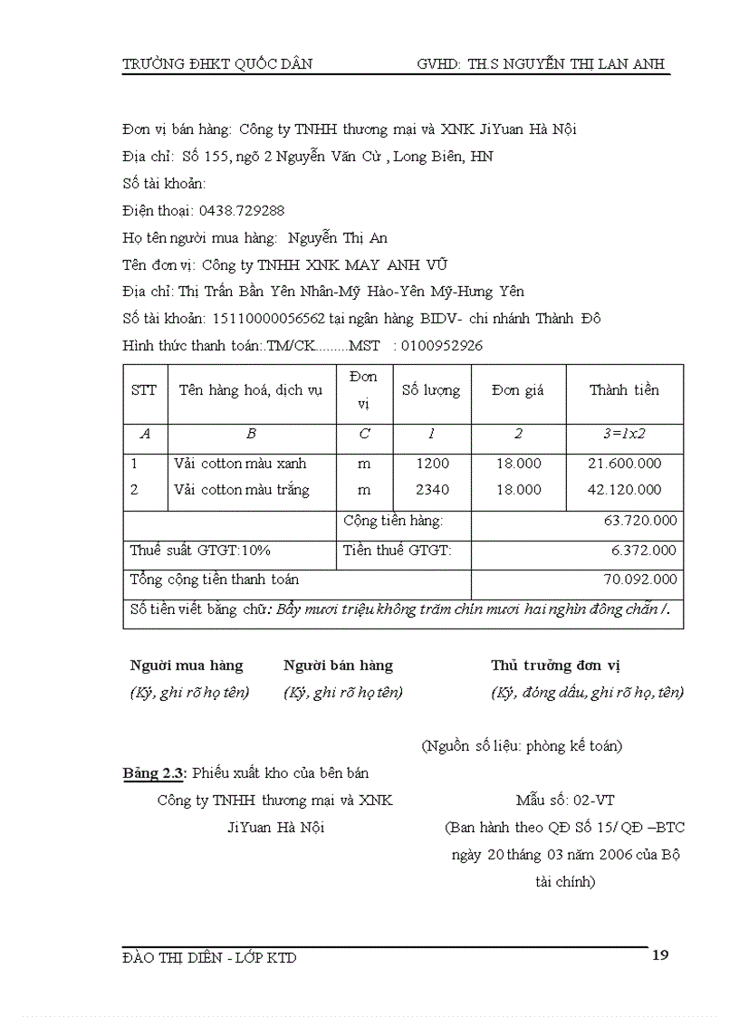 image for page Hoàn thiện kế toán nguyên vật liệu tại công ty TNHH XNK MAY ANH VŨ