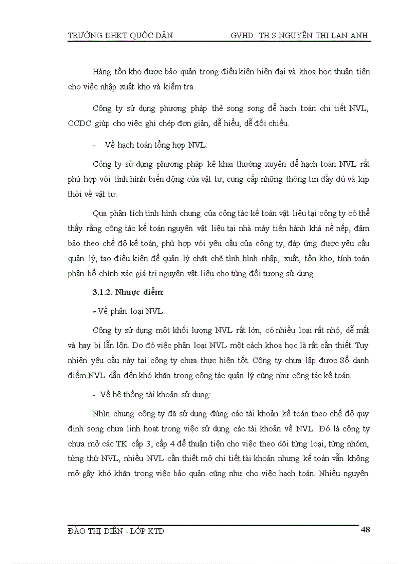 image for page Hoàn thiện kế toán nguyên vật liệu tại công ty TNHH XNK MAY ANH VŨ