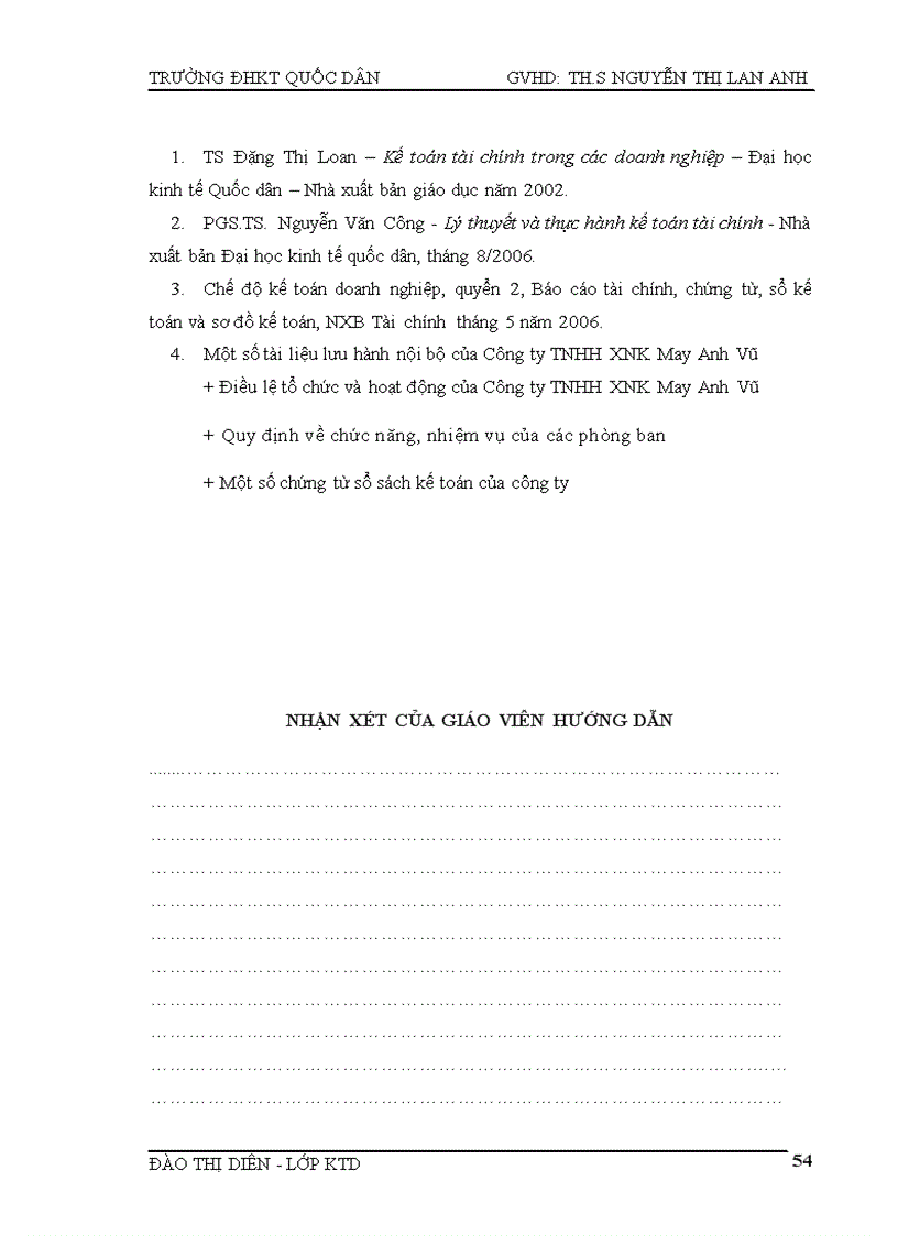 image for page Hoàn thiện kế toán nguyên vật liệu tại công ty TNHH XNK MAY ANH VŨ