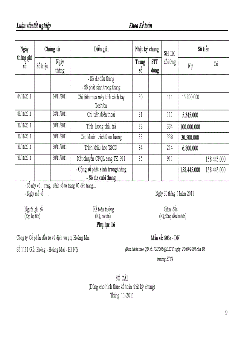 image for page Kế toán bán hàng và xác định kết quả kinh doanh tại công ty Cổ phần đầu tư và dịch vụ ô tô Hoàng Mai
