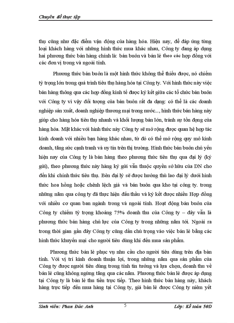image for page Hoàn thiện kế toán bán hàng và xác định kết quả kinh doanh tại Công ty TNHH Thái Việt