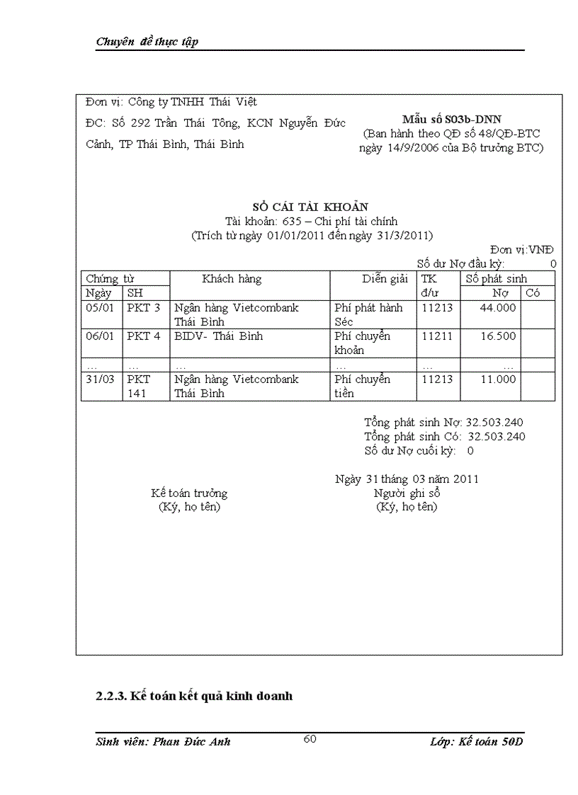 image for page Hoàn thiện kế toán bán hàng và xác định kết quả kinh doanh tại Công ty TNHH Thái Việt