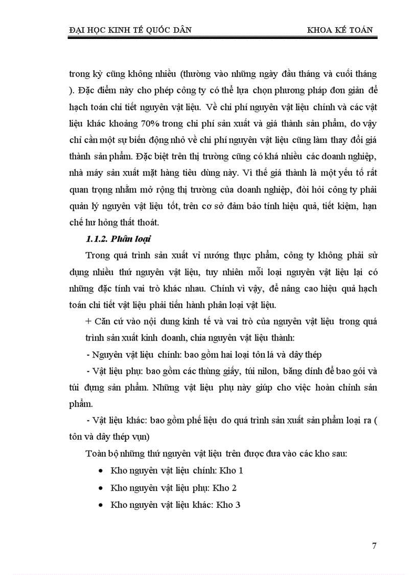 image for page Tổ chức công tác kế toán nguyên vật liệu tại công ty TNHH Hoa Ánh Dương