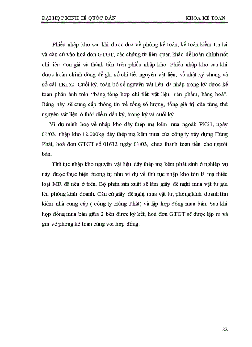 image for page Tổ chức công tác kế toán nguyên vật liệu tại công ty TNHH Hoa Ánh Dương