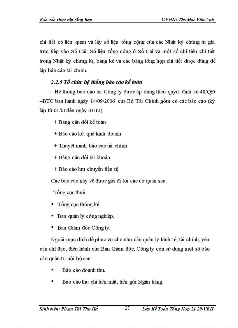 image for page Tổ chức bộ máy kế toán và hệ thống kế toán tại xí nghiệp 11 Chi nhánh Tổng công ty 319 1