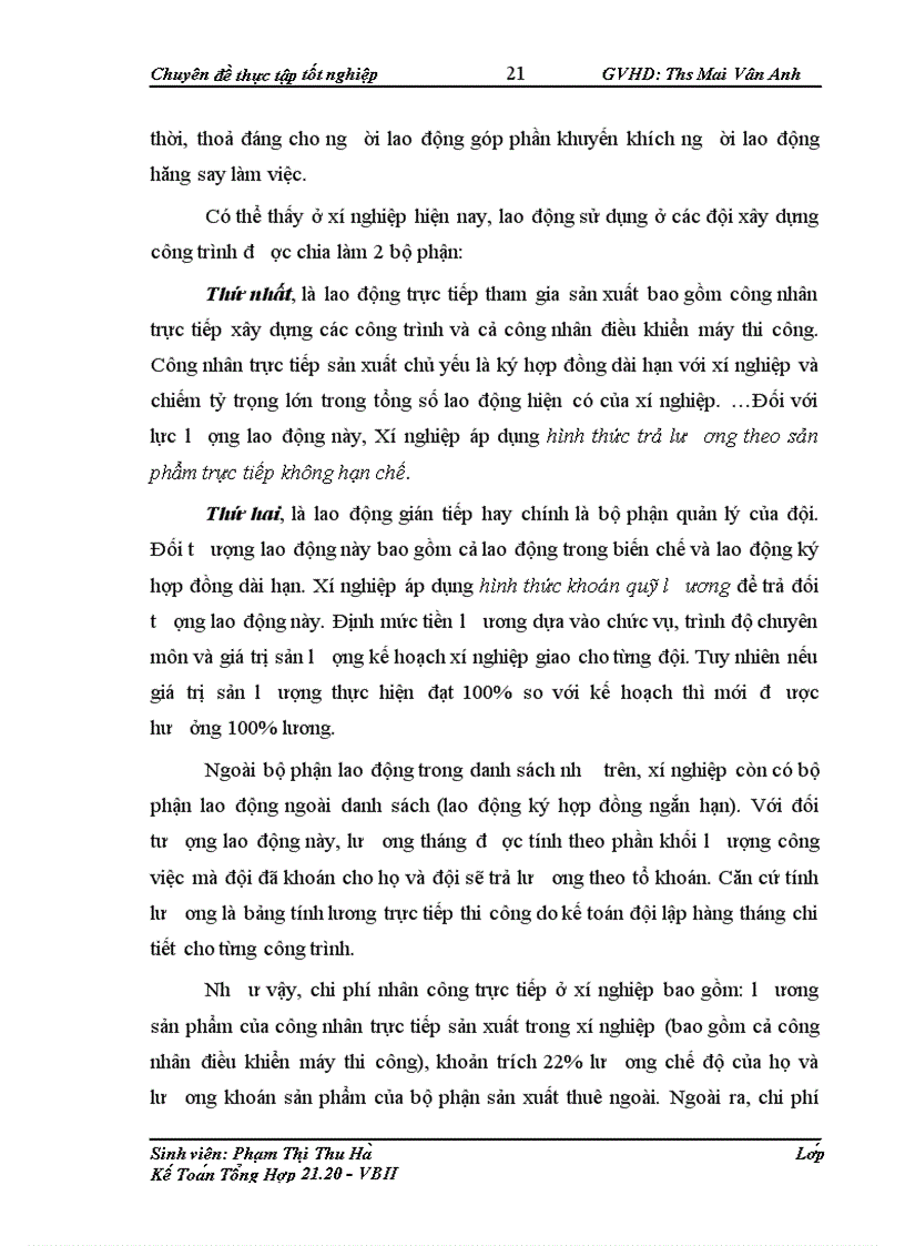 image for page Hoàn thiện kế toán tập hợp chi phí sản xuất và tính giá thành sản phẩm tại xí nghiệp 11 Chi nhánh Tổng công ty 319