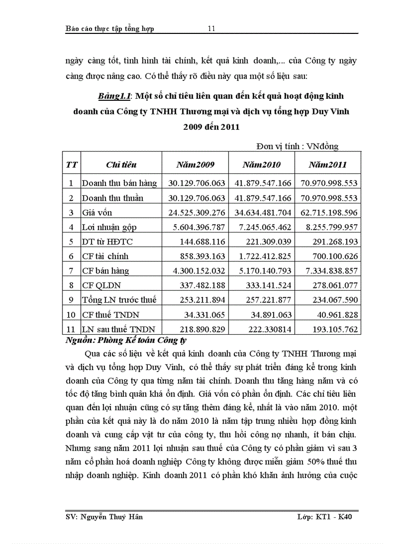 image for page Đặc điểm tổ chức hạch toán kế toán của Công ty TNHH Thương mại và dịch vụ tổng hợp Duy Vinh 1