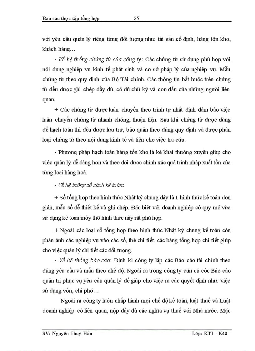 image for page Đặc điểm tổ chức hạch toán kế toán của Công ty TNHH Thương mại và dịch vụ tổng hợp Duy Vinh 1