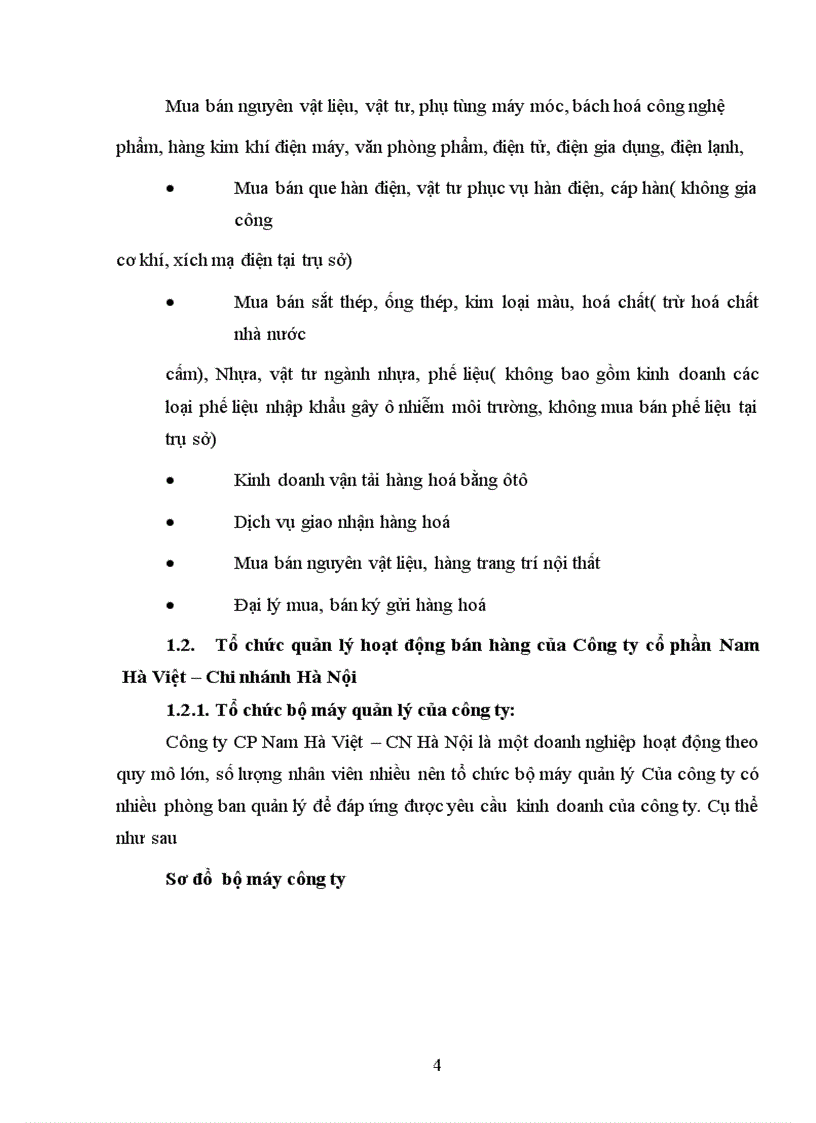 image for page Hoàn thiện kế toán bán hàng và xác định kết quả kinh doanh tại Công ty Nam Hà Việt Chi nhánh Hà Nội