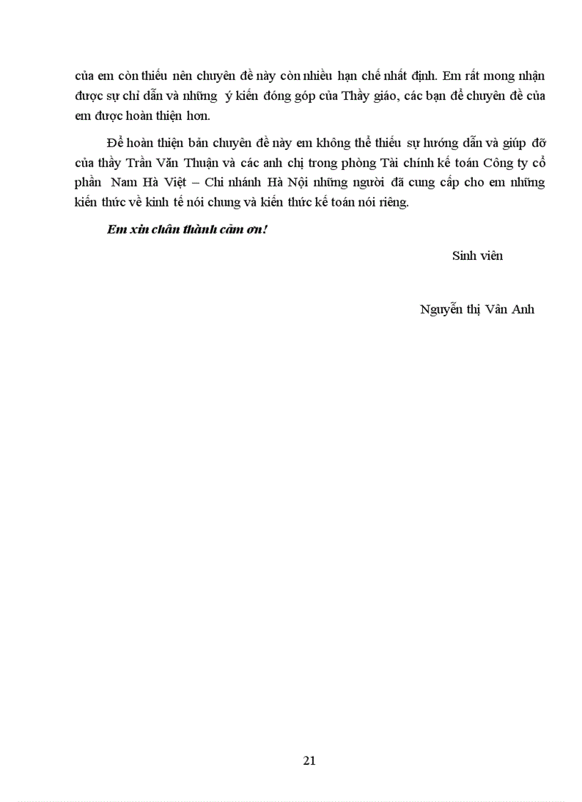 image for page Hoàn thiện kế toán bán hàng và xác định kết quả kinh doanh tại Công ty Nam Hà Việt Chi nhánh Hà Nội