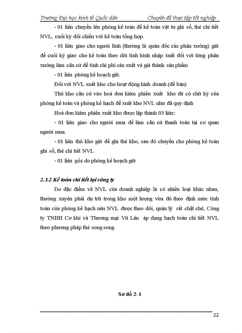 image for page Hoàn thiện kế toán nguyên vật liệu tại Công ty TNHH Cơ khí và Thương mại Vũ Lân 1