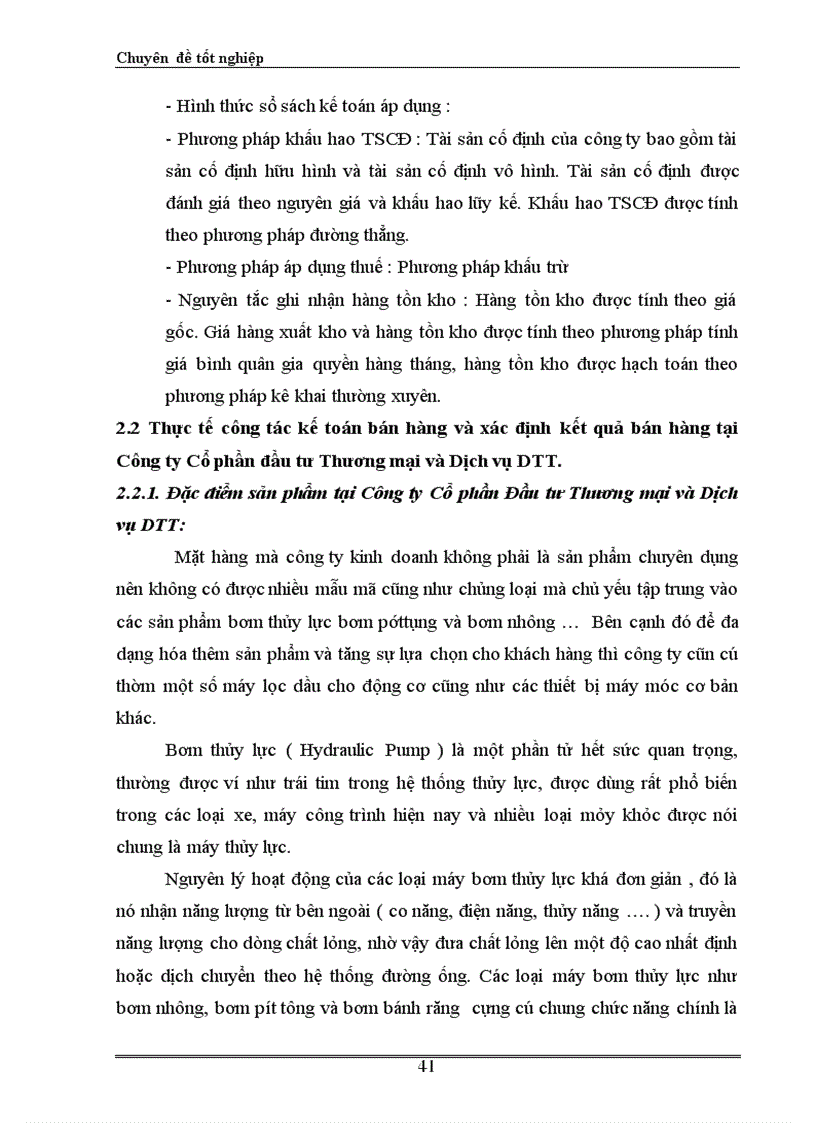 image for page Hoàn thiện kế toán bán hàng và xác định kết quả bán hàng tại Công ty Cổ phần đầu tư Thương mại và Dịch vụ DTT 1