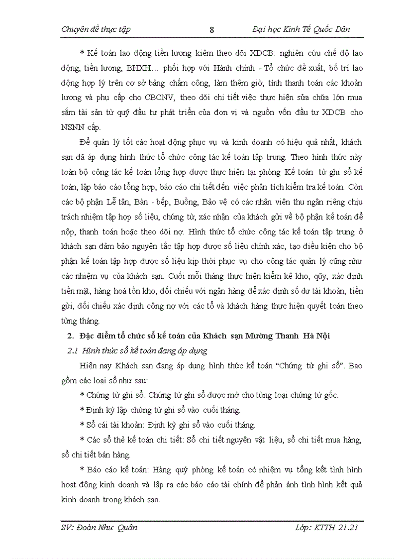 image for page Kế toán nguyên vật liệu tại Khách Sạn Mường Thanh Hà Nội