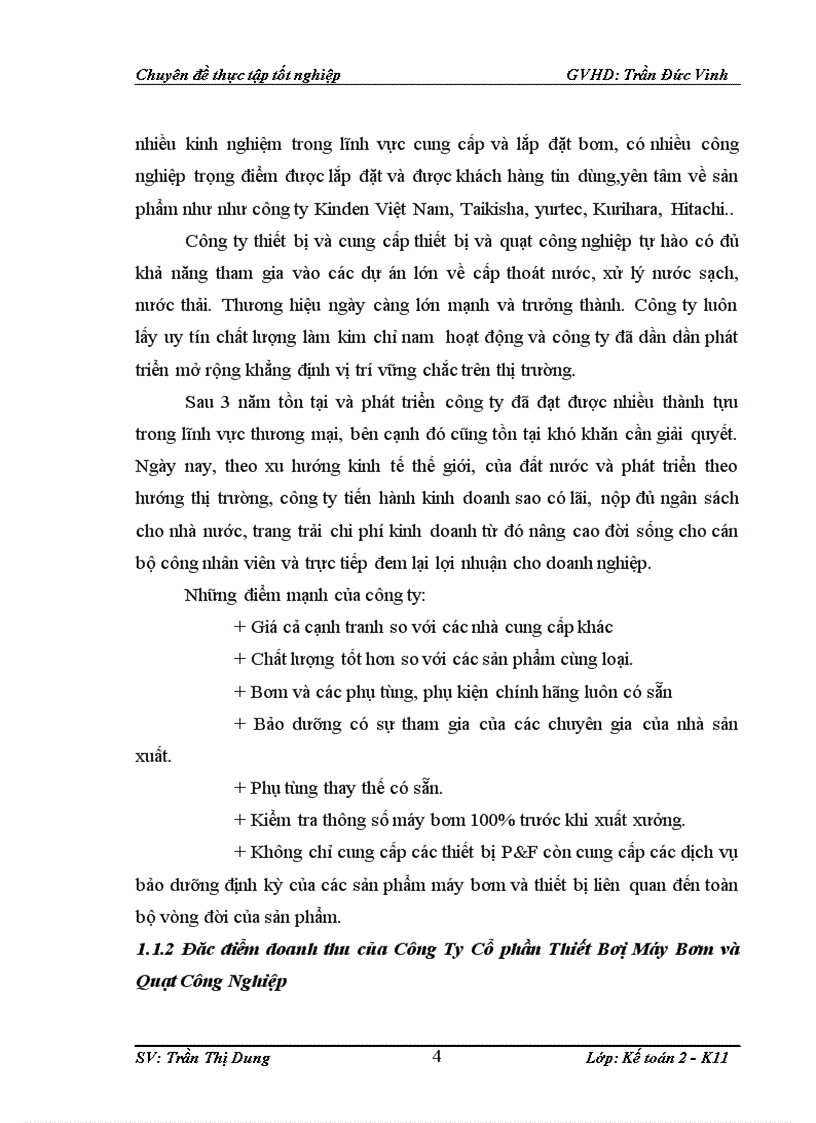 image for page Hoàn thiện hạch toán doanh thu chi phí và xác định kết quả kinh doanh của Công ty CP thiết bị máy bơm và Quạt Công Nghiệp 1
