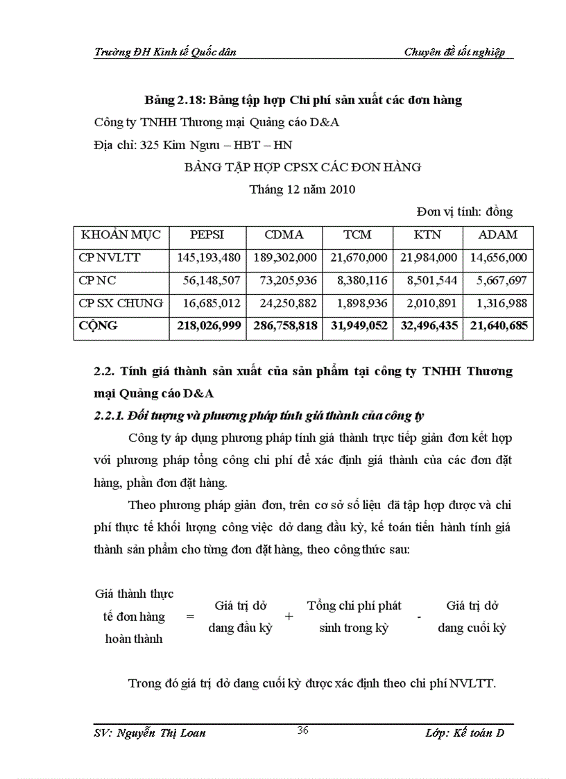 image for page Hoàn thiện kế toán chi phí sản xuất và tính giá thành sản phẩm tại Công ty TNHH Thương mại Quảng cáo D A 1