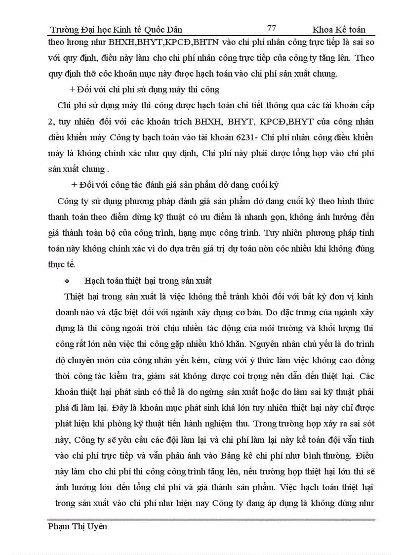 image for page Hoàn thiện kế toán chi phí sản xuất và tính giá thành sản phẩm tại chi nhánh Cty CP Lắp Máy Điện Nước và XD XN Xây lắp số 8
