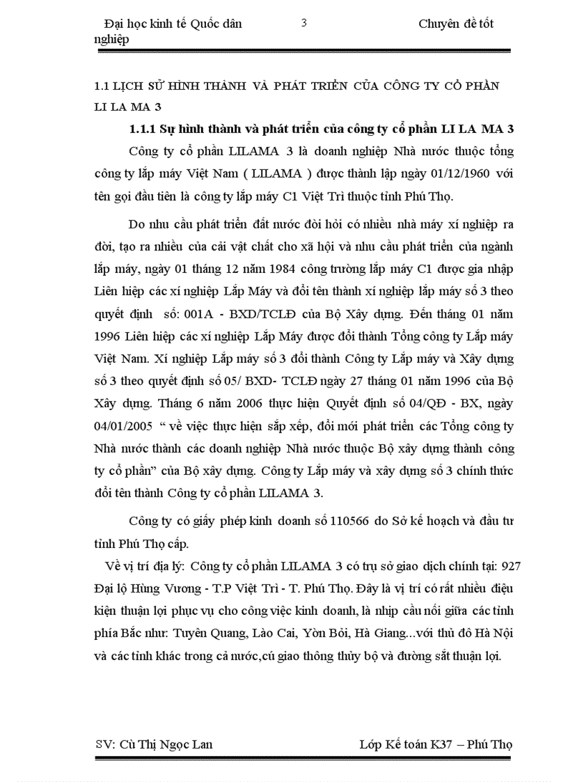 image for page Hoàn thiện công tác kế toán tiền lương và các khoản trích theo lương tại công ty cổ phần LILAMA 3