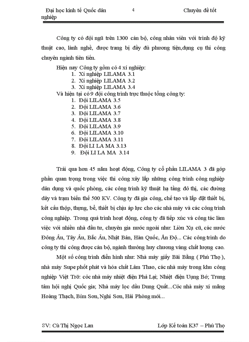 image for page Hoàn thiện công tác kế toán tiền lương và các khoản trích theo lương tại công ty cổ phần LILAMA 3