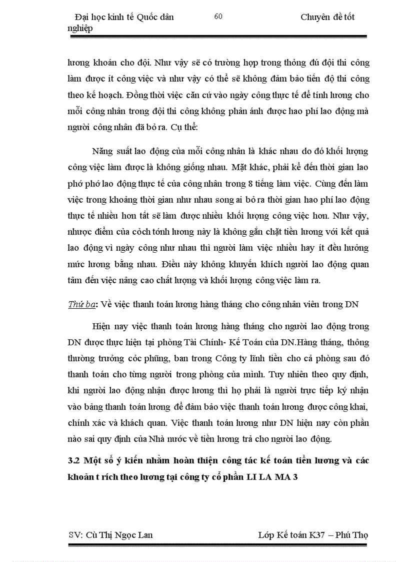 image for page Hoàn thiện công tác kế toán tiền lương và các khoản trích theo lương tại công ty cổ phần LILAMA 3