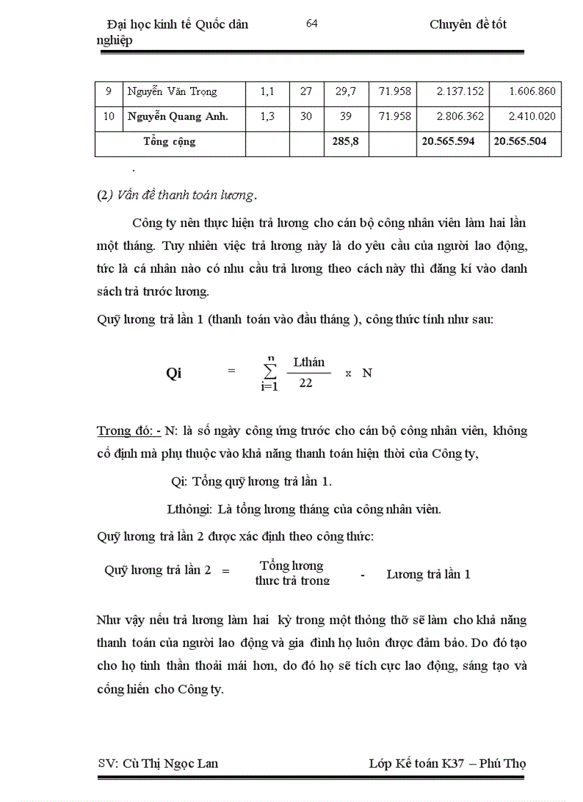 image for page Hoàn thiện công tác kế toán tiền lương và các khoản trích theo lương tại công ty cổ phần LILAMA 3