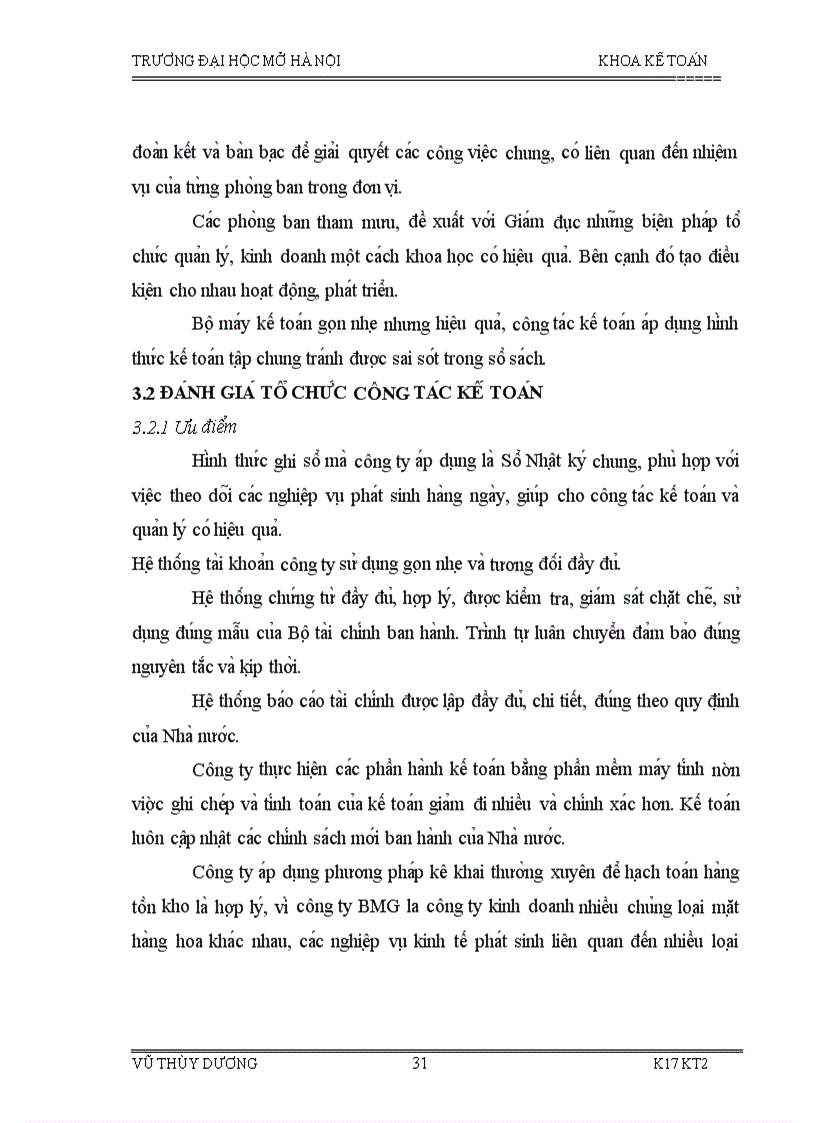 image for page Tổ chức bộ máy kế toán và hệ thống kế toán tại công ty tnhh bmg VIỆT NAM