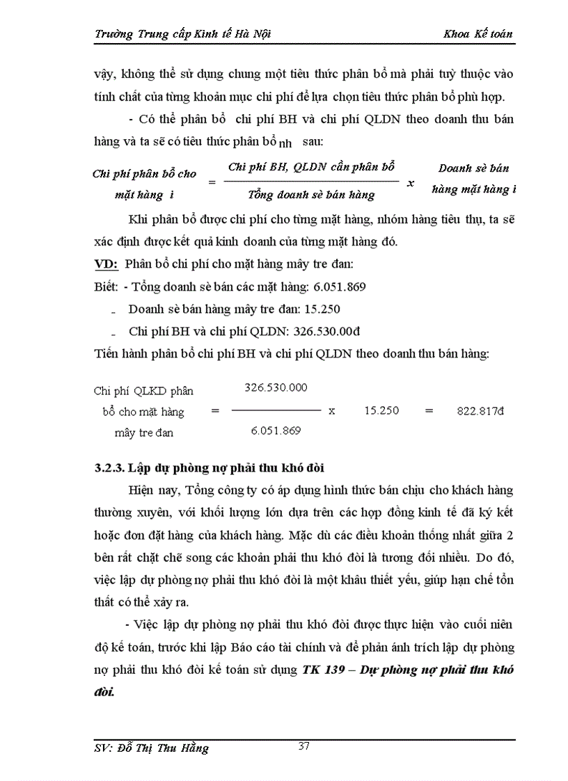 image for page Kế toán bán hàng và xác định kết quả bán hàng tại Công ty Cổ phần Hà Yến