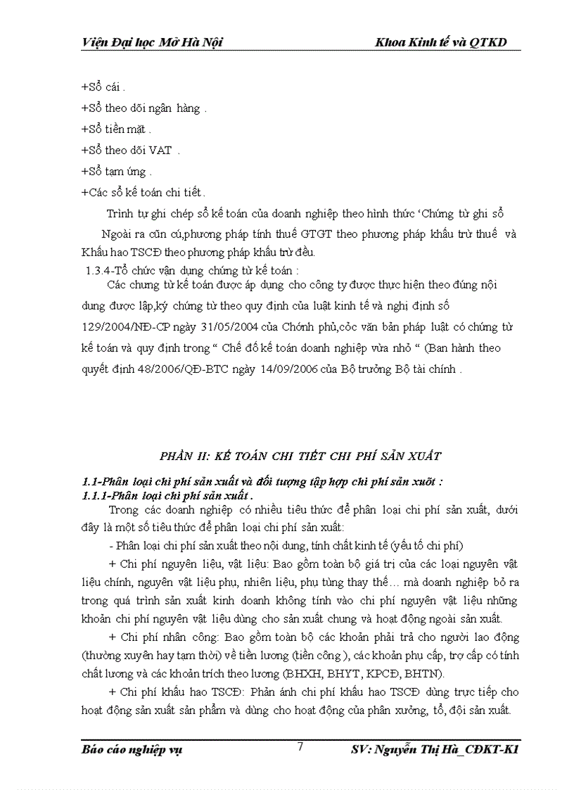 image for page Kế toán chi phí sản xuất và tính giá thành sản phẩm tại nhà máy gạch Tuynel Lam Sơn