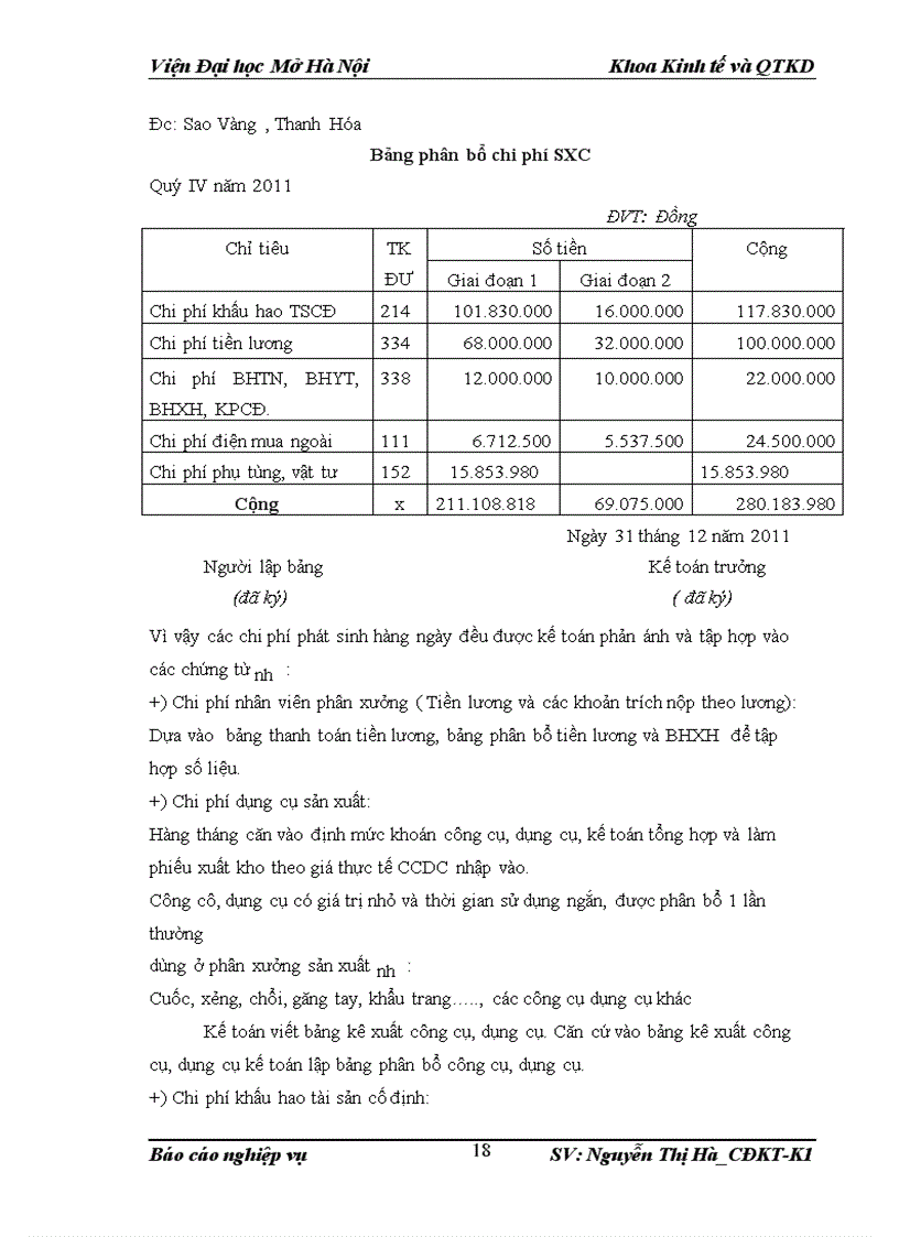 image for page Kế toán chi phí sản xuất và tính giá thành sản phẩm tại nhà máy gạch Tuynel Lam Sơn