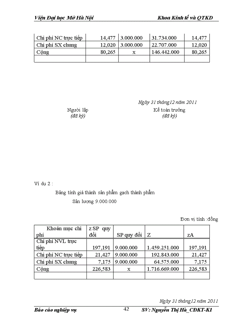 image for page Kế toán chi phí sản xuất và tính giá thành sản phẩm tại nhà máy gạch Tuynel Lam Sơn